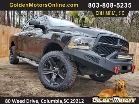 Used 2017 RAM 1500 Sport w/ Quick Order Package 26Q Night AWD/4WD image 1