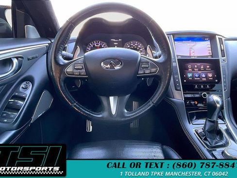 Used 2017 INFINITI Q50 Red Sport 400 image 5