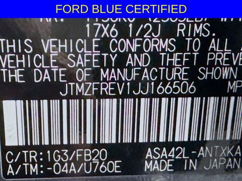 Used 2018 Toyota RAV4 LE w/ All Weather Liner Package image 29