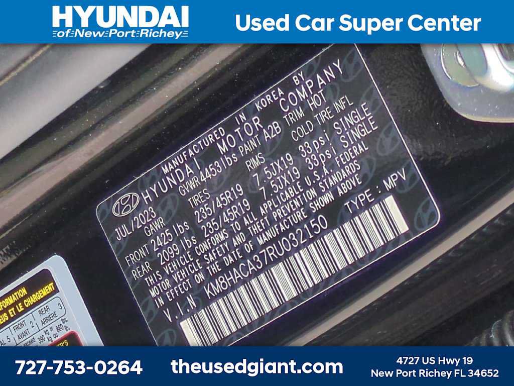 Certified 2024 Hyundai Kona N Line AWD/4WD image 35