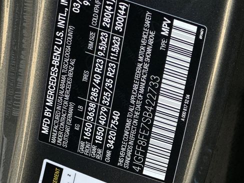 New 2025 Mercedes-Benz GLS 580 4MATIC image 36