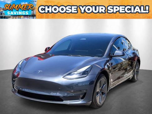Used 2022 Tesla Model 3 Long Range AWD/4WD image 1