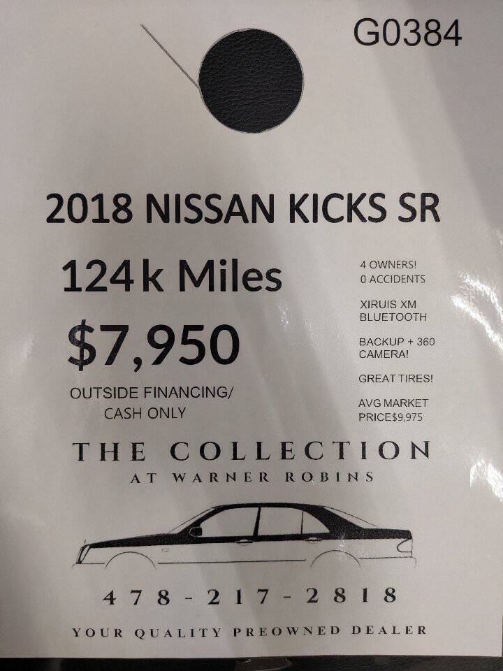 Used 2018 Nissan Kicks SR w/ Exterior Electronics Package FWD image 2