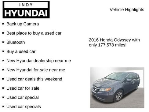 Used 2016 Honda Odyssey EX-L image 7