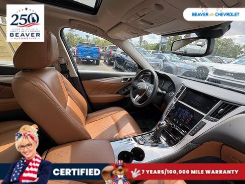 Used 2023 INFINITI Q50 Luxe w/ Cargo Package RWD image 26