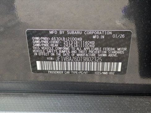 New 2026 Subaru WRX tS image 18