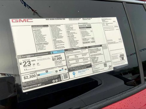 New 2025 GMC Acadia Elevation w/ LPO, All-Weather Package image 16