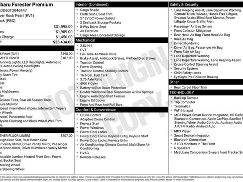 Certified 2026 Subaru Forester Premium AWD/4WD image 10