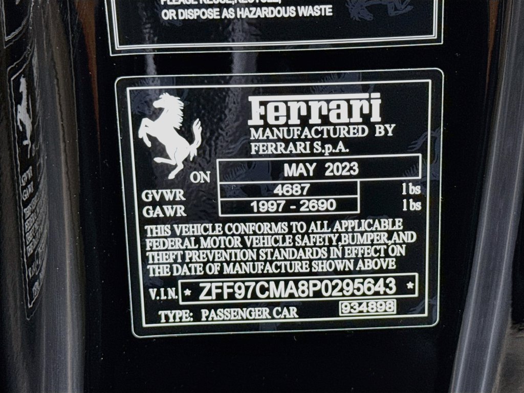 Certified 2023 Ferrari 812 GTS RWD image 30