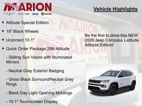 New 2026 Jeep Compass Latitude AWD/4WD image 5