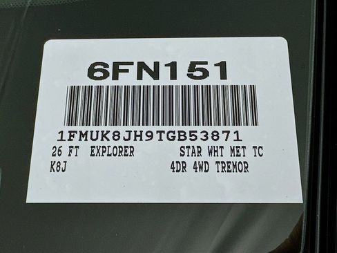 New 2026 Ford Explorer Tremor AWD/4WD image 19