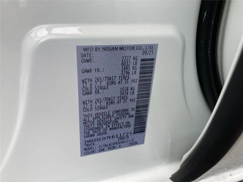 New 2026 Nissan Frontier Pro-X w/ Pro-X Convenience Package RWD image 31