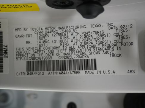 Used 2012 Toyota Tacoma PreRunner w/ SR5 Pkg RWD image 28