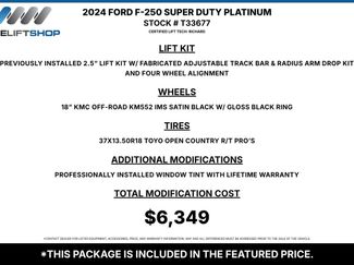 Used 2024 Ford F250 Platinum w/ Tremor Off-Road Package AWD/4WD video 2