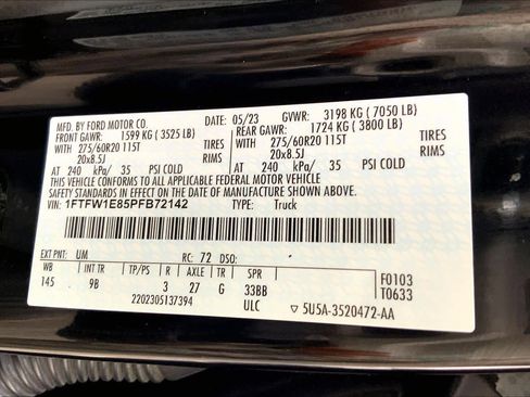 Used 2023 Ford F150 Platinum AWD/4WD image 33
