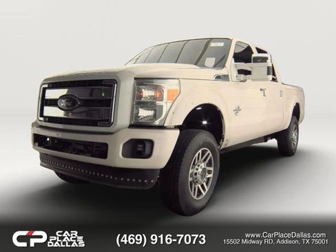 Used 2016 Ford F350 Platinum w/ Platinum Package AWD/4WD image 4