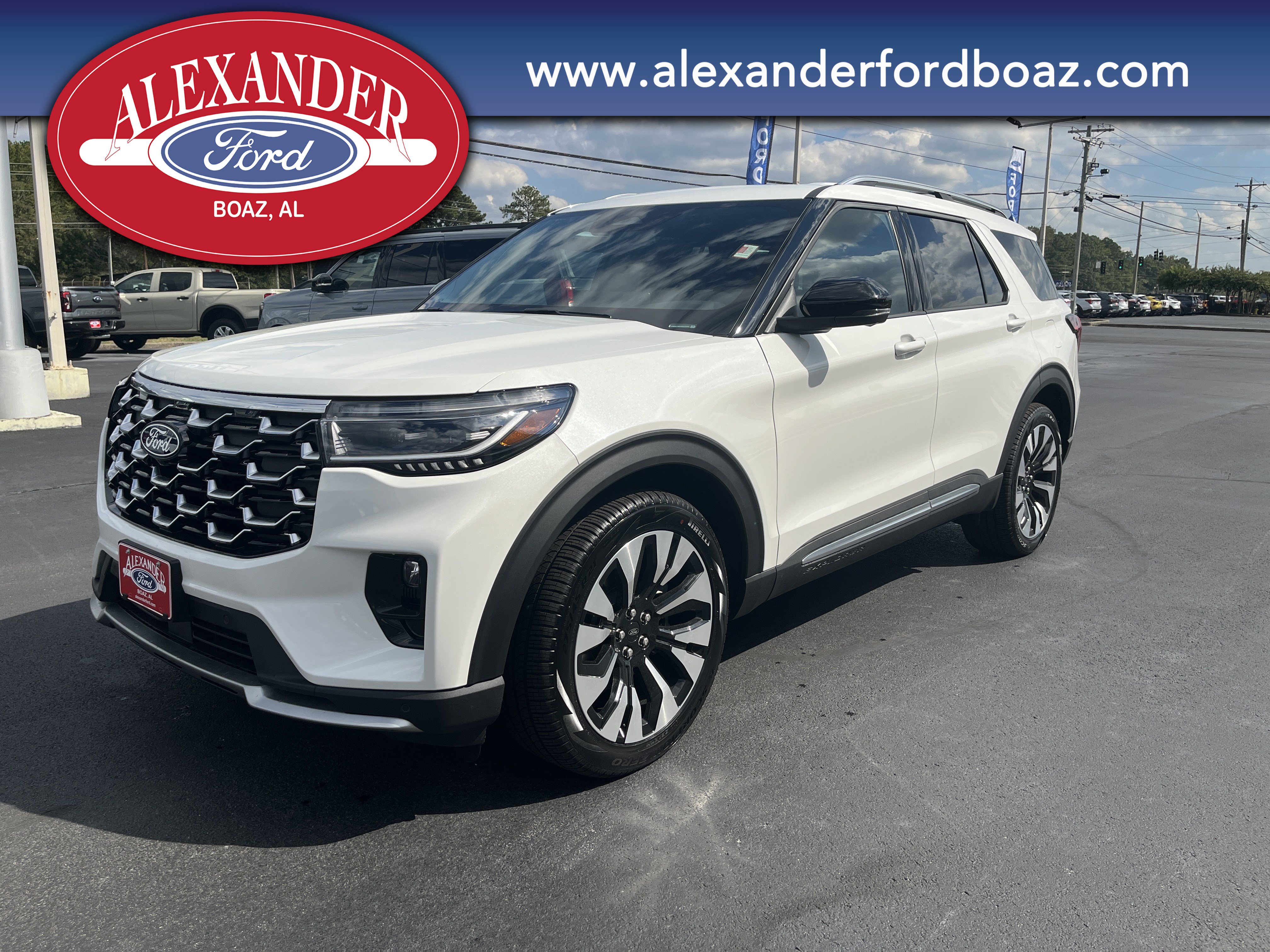 New 2027 Ford Explorer Platinum RWD image 1