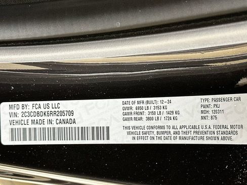 Used 2024 Dodge Charger Daytona Scat Pack w/ Plus Group AWD/4WD image 32