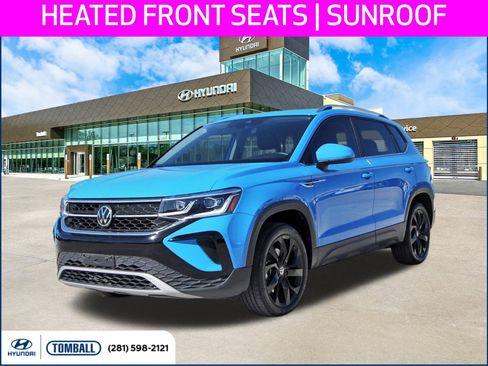 Used 2022 Volkswagen Taos SEL w/ Panoramic Sunroof Package image 1