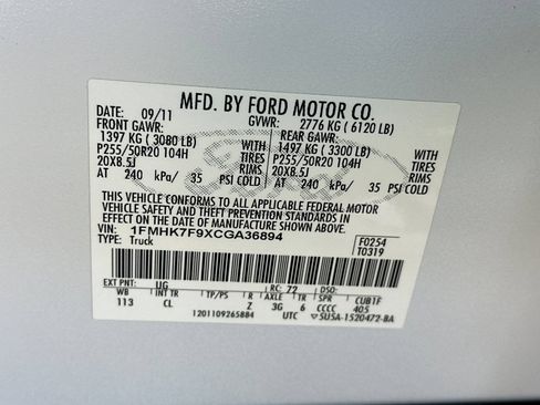 Used 2012 Ford Explorer Limited FWD image 29