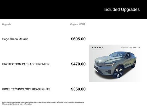 Used 2023 Volvo C40 P8 Recharge Ultimate w/ Protection Package Premier AWD/4WD image 5