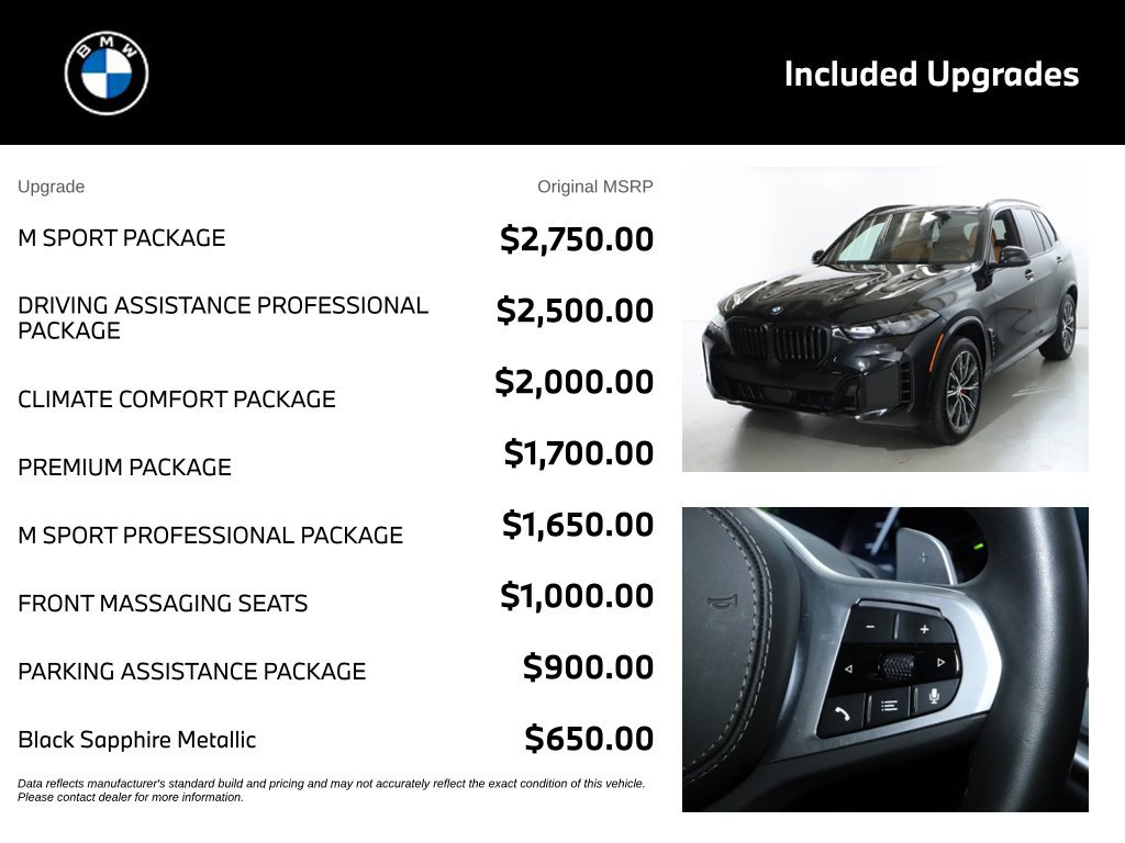 Used 2026 BMW X5 xDrive40i w/ M Sport Package AWD/4WD image 4