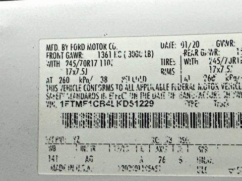 Used 2020 Ford F150 XL w/ Trailer Tow Package RWD image 29