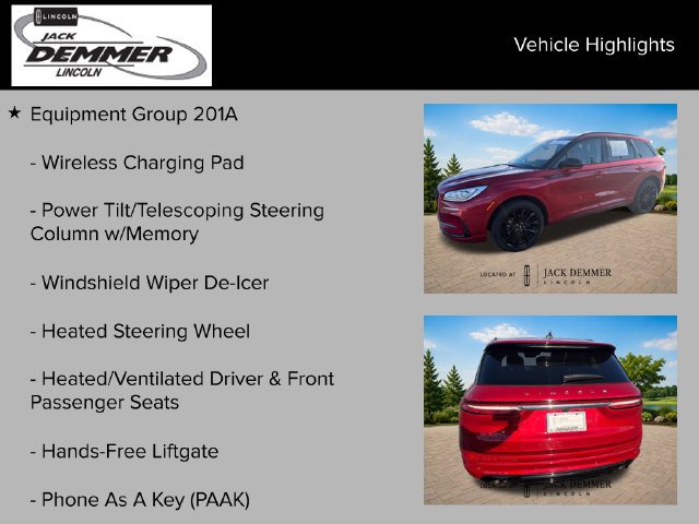 Certified 2023 Lincoln Corsair Reserve w/ Equipment Group 201A AWD/4WD image 24