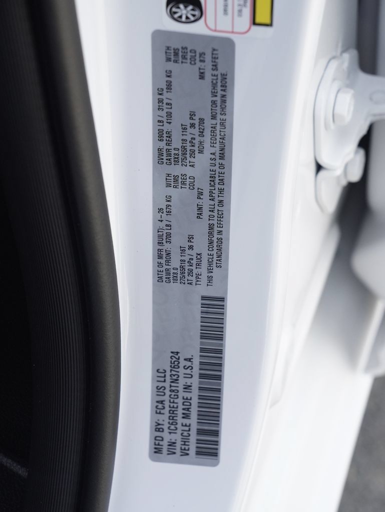 New 2026 RAM 1500 Big Horn RWD image 40