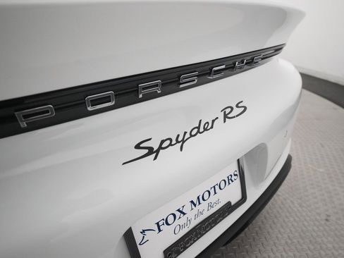 Certified 2025 Porsche 718 Boxster Spyder RS w/ Light Design Package RWD image 28