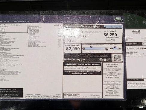 New 2026 Land Rover Range Rover Velar Autobiography image 21