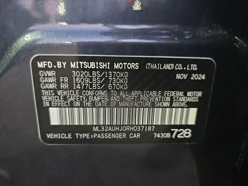 Used 2024 Mitsubishi Mirage ES image 28