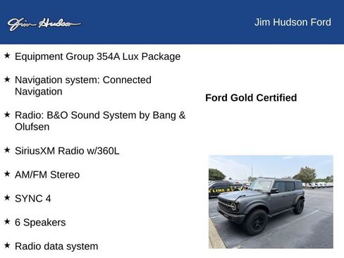 Used 2022 Ford Bronco Wildtrak AWD/4WD image 12