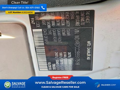 Used 2011 Freightliner Sprinter 2500 RWD image 19