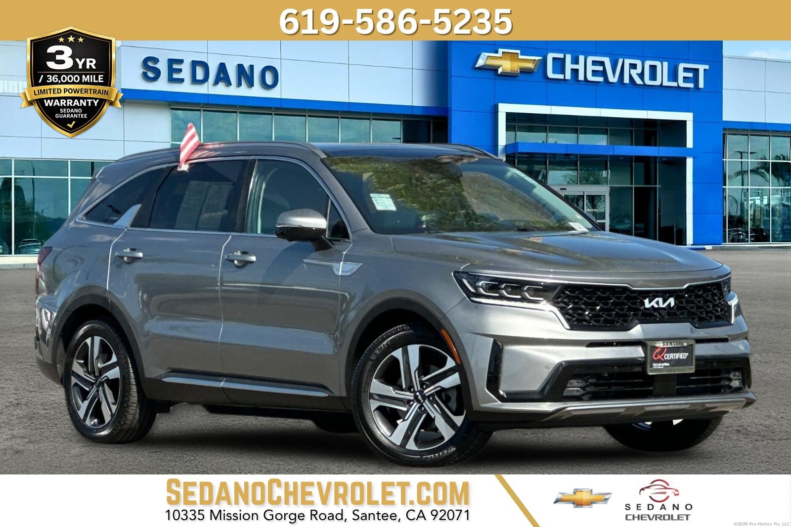 Used 2023 Kia Sorento SX Prestige w/ Panoramic Sunroof Package AWD/4WD image 1