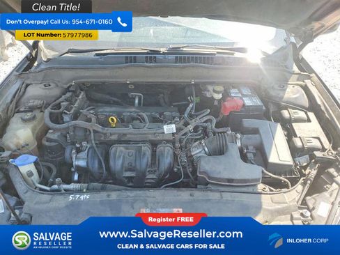 Used 2016 Ford Fusion S w/ Equipment Group 101A FWD image 15