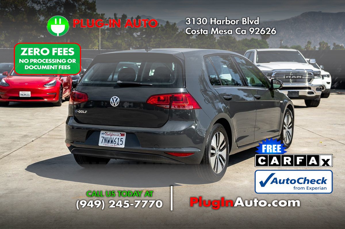Used 2016 Volkswagen e-Golf SEL Premium FWD image 4