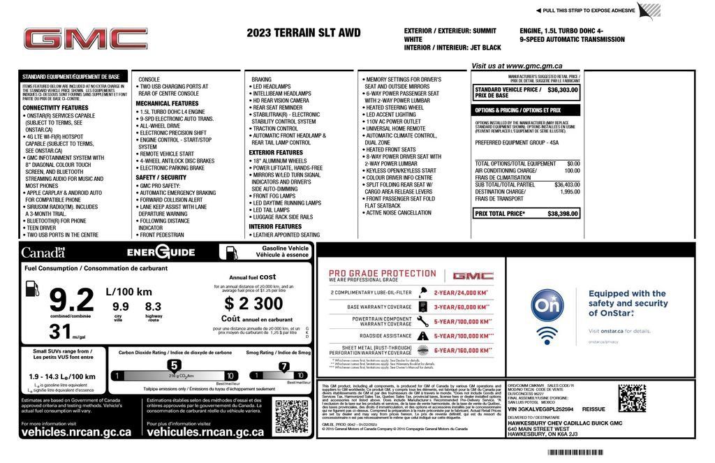 Used 2023 GMC Terrain SLT AWD/4WD image 4