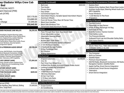 Certified 2022 Jeep Gladiator Sport AWD/4WD image 6