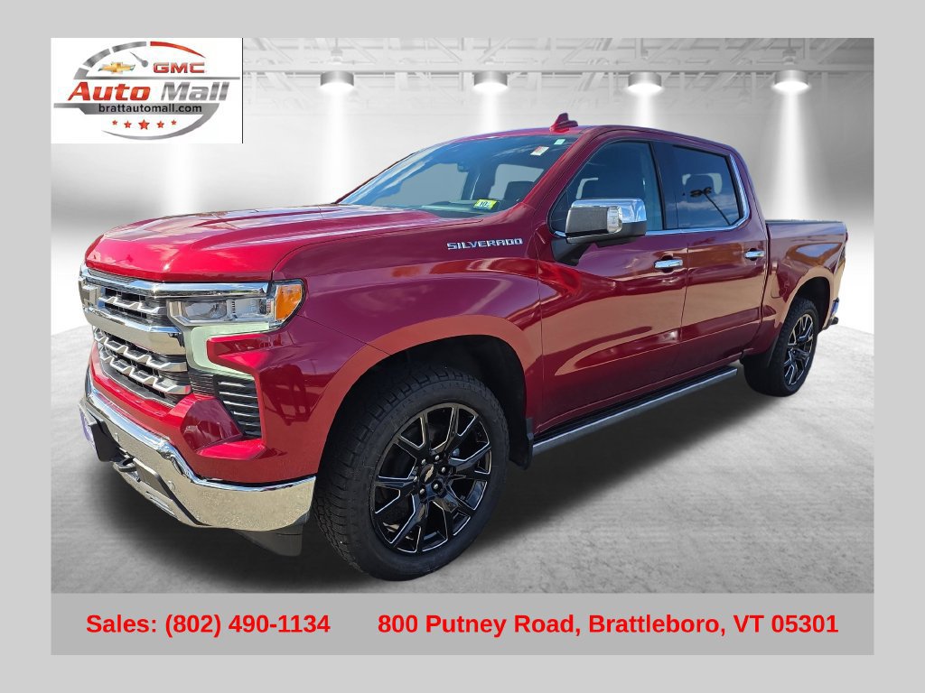 Used 2024 Chevrolet Silverado 1500 LTZ w/ Technology Package AWD/4WD image 1