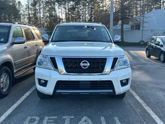 Used 2019 Nissan Armada Platinum w/ Captain's Chairs Package video 2