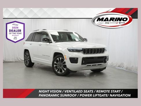 Used 2025 Jeep Grand Cherokee Overland w/ Adv Protech Group III AWD/4WD image 1
