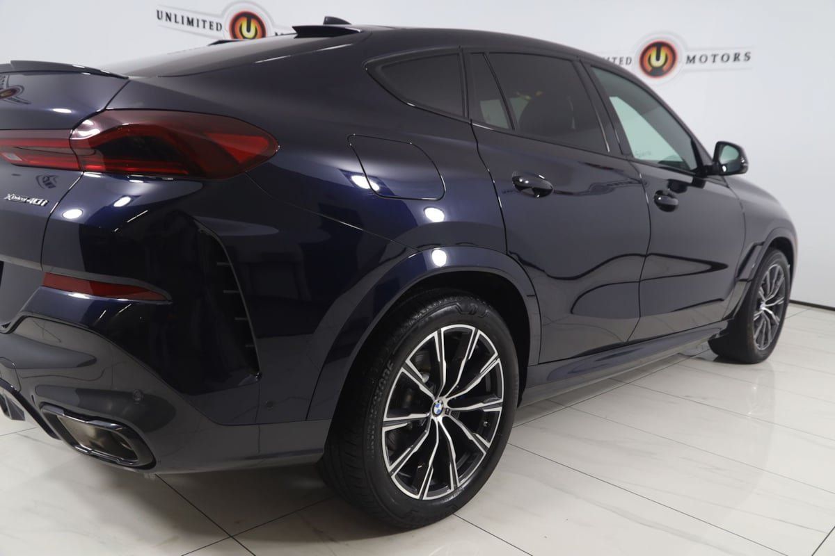 Used 2023 BMW X6 xDrive40i w/ M Sport Package AWD/4WD image 47