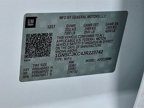 Used 2018 Chevrolet Suburban Premier image 36