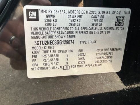 Used 2016 GMC Sierra 1500 SLT w/ SLT Premium Package image 21