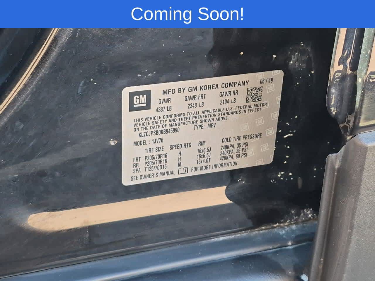 Used 2019 Chevrolet Trax LT w/ LT Convenience Package AWD/4WD image 35