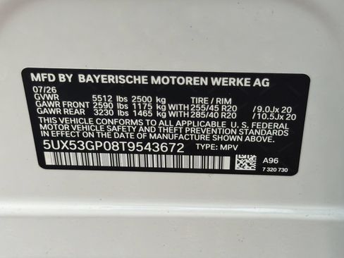 New 2026 BMW X3 xDrive30i w/ Premium Package AWD/4WD image 26