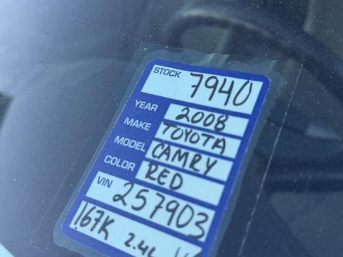 Used 2008 Toyota Camry LE image 17