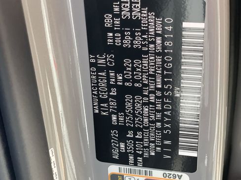 New 2026 Kia EV9 Land w/ Nightfall Edition Package image 33