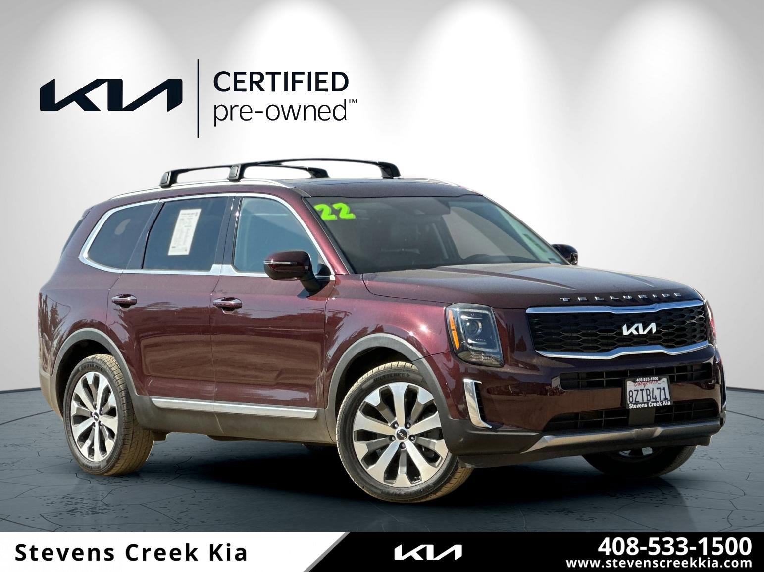 Certified 2022 Kia Telluride S FWD image 1